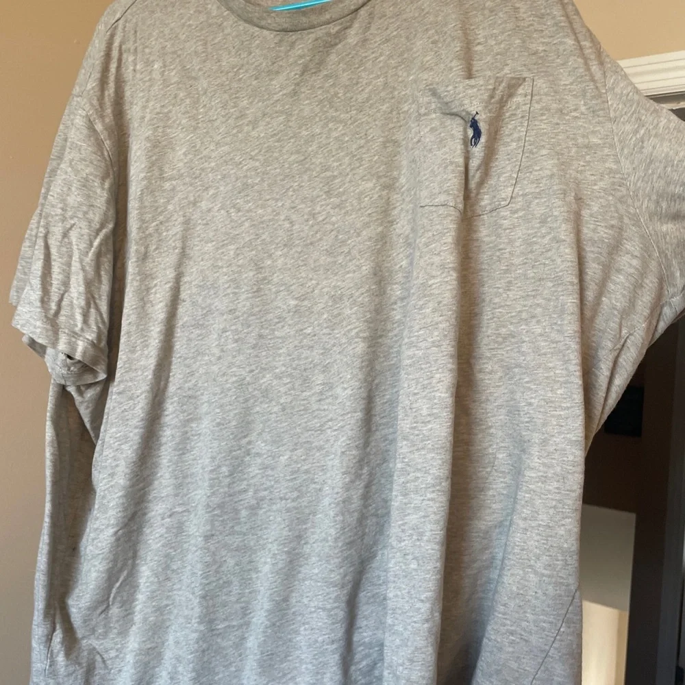 2 Polo by Ralph Lauren Men's Gray T-Shirts - Picture 4 of 6